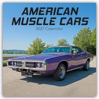 American Muscle Cars – Amerikanische Muscle-Cars 2027 – 16-Monatskalender