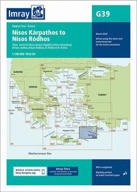 G39 Nísos Kárpathos to Nísos Ródhos, Imray Chart