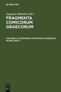 Fragmenta poetarum comoediae novae