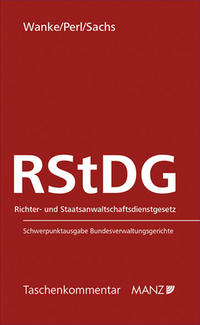 Richter- und StaatsanwaltschaftsdienstG RStDG