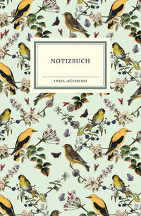 Notizbuch Insel-Bücherei »Singvögel mint«