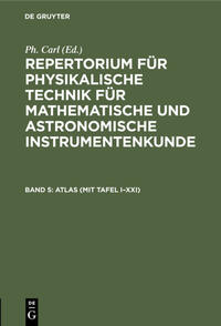 ATLAS (mit Tafel I–XXI)