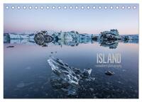Island (Tischkalender 2026 DIN A5 quer), CALVENDO Monatskalender