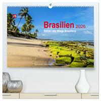 Brasilien 2026 Bahia - die Wiege Brasiliens (hochwertiger Premium Wandkalender 2026 DIN A2 quer), Kunstdruck in Hochglanz