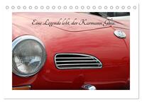 Eine Legende lebt, der Karmann-Ghia (Tischkalender 2026 DIN A5 quer), CALVENDO Monatskalender