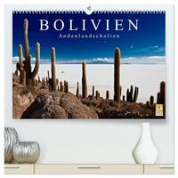 Bolivien Andenlandschaften (hochwertiger Premium Wandkalender 2026 DIN A2 quer), Kunstdruck in Hochglanz