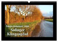 Impressionen vom Solinger Klingenpfad (Wandkalender 2026 DIN A3 quer), CALVENDO Monatskalender