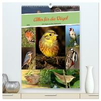 Alles für die Vögel (hochwertiger Premium Wandkalender 2026 DIN A2 hoch), Kunstdruck in Hochglanz