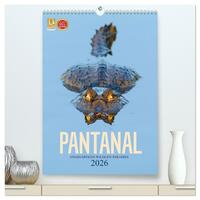Pantanal – Einzigartiges Wildlife-Paradies (hochwertiger Premium Wandkalender 2026 DIN A2 hoch), Kunstdruck in Hochglanz