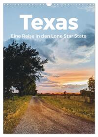 Texas - Eine Reise in den Lone Star State. (Wandkalender 2026 DIN A3 hoch), CALVENDO Monatskalender