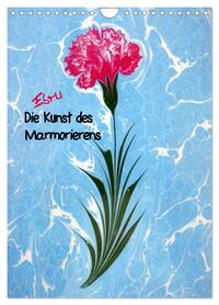 Ebru - Marmorieren auf Wasser (Wandkalender 2026 DIN A4 hoch), CALVENDO Monatskalender