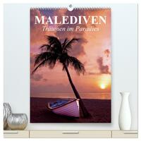 Malediven - Träumen im Paradies (hochwertiger Premium Wandkalender 2026 DIN A2 hoch), Kunstdruck in Hochglanz