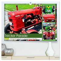 TRECKER PARADE - Historische Traktoren in Glückstadt an der Elbe (hochwertiger Premium Wandkalender 2026 DIN A2 quer), Kunstdruck in Hochglanz