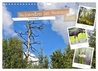Schweden im Sommer (Wandkalender 2026 DIN A4 quer), CALVENDO Monatskalender
