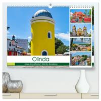 Olinda - eine der ältesten StädteRecifes (hochwertiger Premium Wandkalender 2026 DIN A2 quer), Kunstdruck in Hochglanz