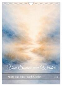 Vom Suchen und Werden (Wandkalender 2027 DIN A4 hoch), CALVENDO Monatskalender