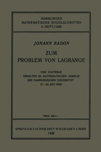 Zum Problem von Lagrange