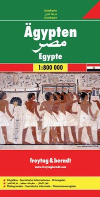 freytag & berndt Straßenkarte Ägypten 1:800.000