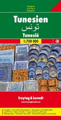 freytag & berndt Straßenkarte Tunesien 1:700.000