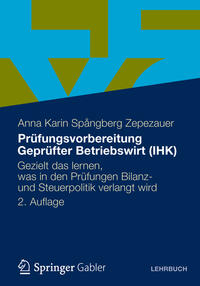 Prüfungsvorbereitung Geprüfter Betriebswirt (IHK)