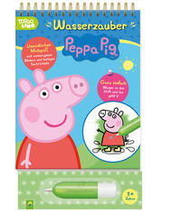 Peppa Pig Wasserzauber - Wassermalbuch ab 3 Jahren