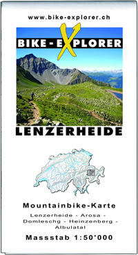BIKE-EXPLORER Karte Lenzerheide