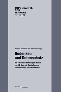 Gedenken und Datenschutz