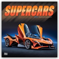 Supercars – Supersportwagen 2027 – 16-Monatskalender