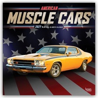 American Muscle Cars – Muskel-Autos 2027 – 16-Monatskalender